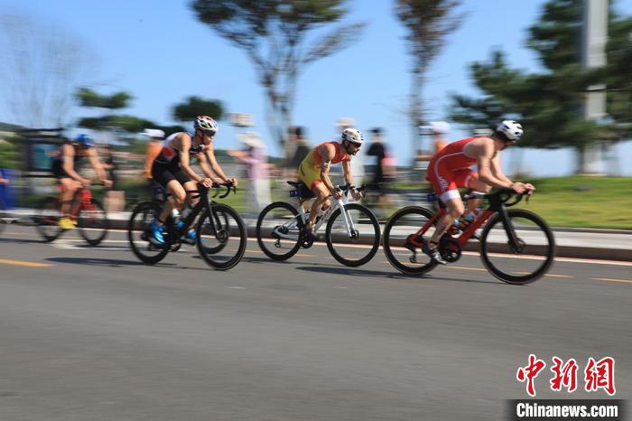 光威杯威海铁人三项世界锦标赛在半月湾专用赛