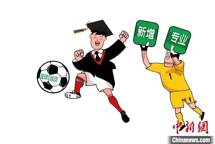 高校足球专业招生启动 学生备战世界杯关键战
